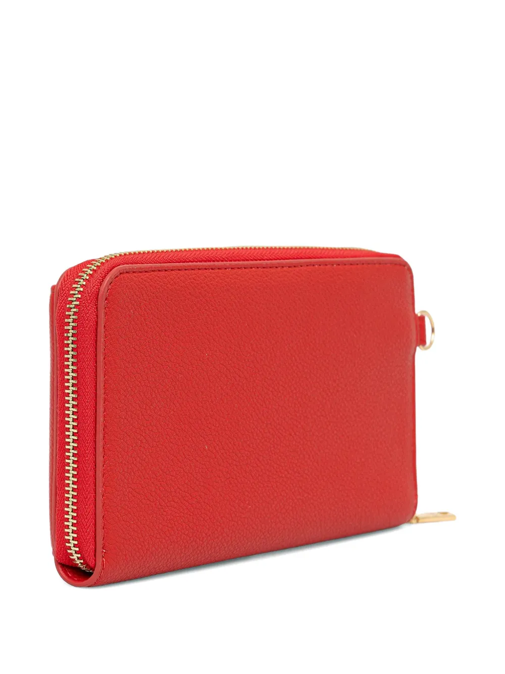 Love Moschino logo-lettering chain wallet - Rood