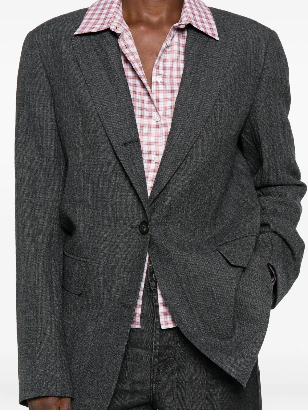 Our Legacy Einreihiges Sakko In Gray