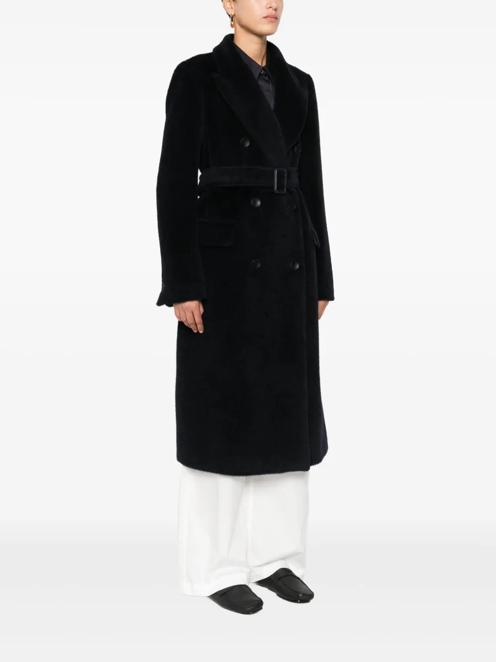 Tagliatore Jas met ceintuur Groen