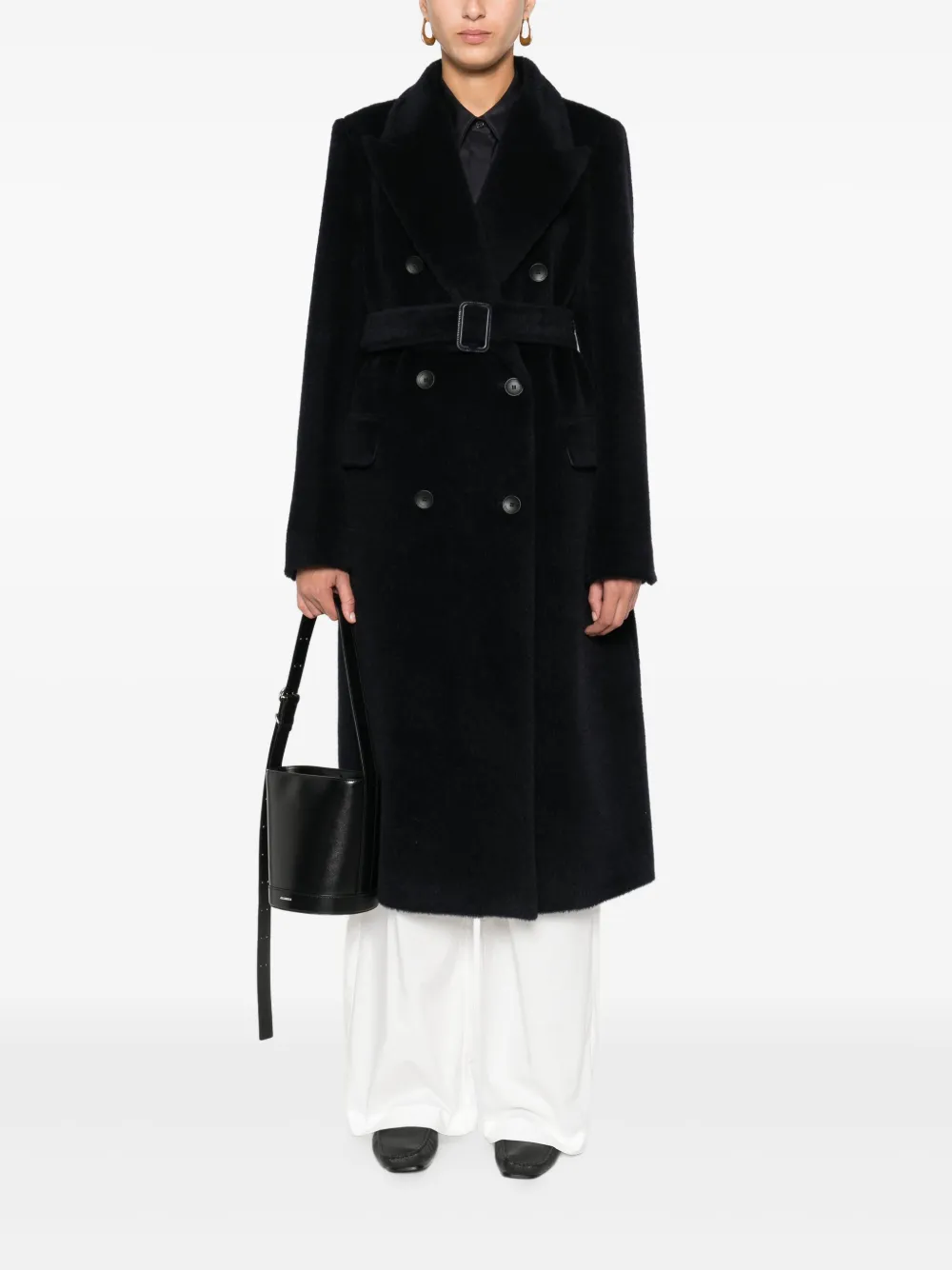 Tagliatore belted double-breasted coat | Double Breasted & Peacoats | Image 2