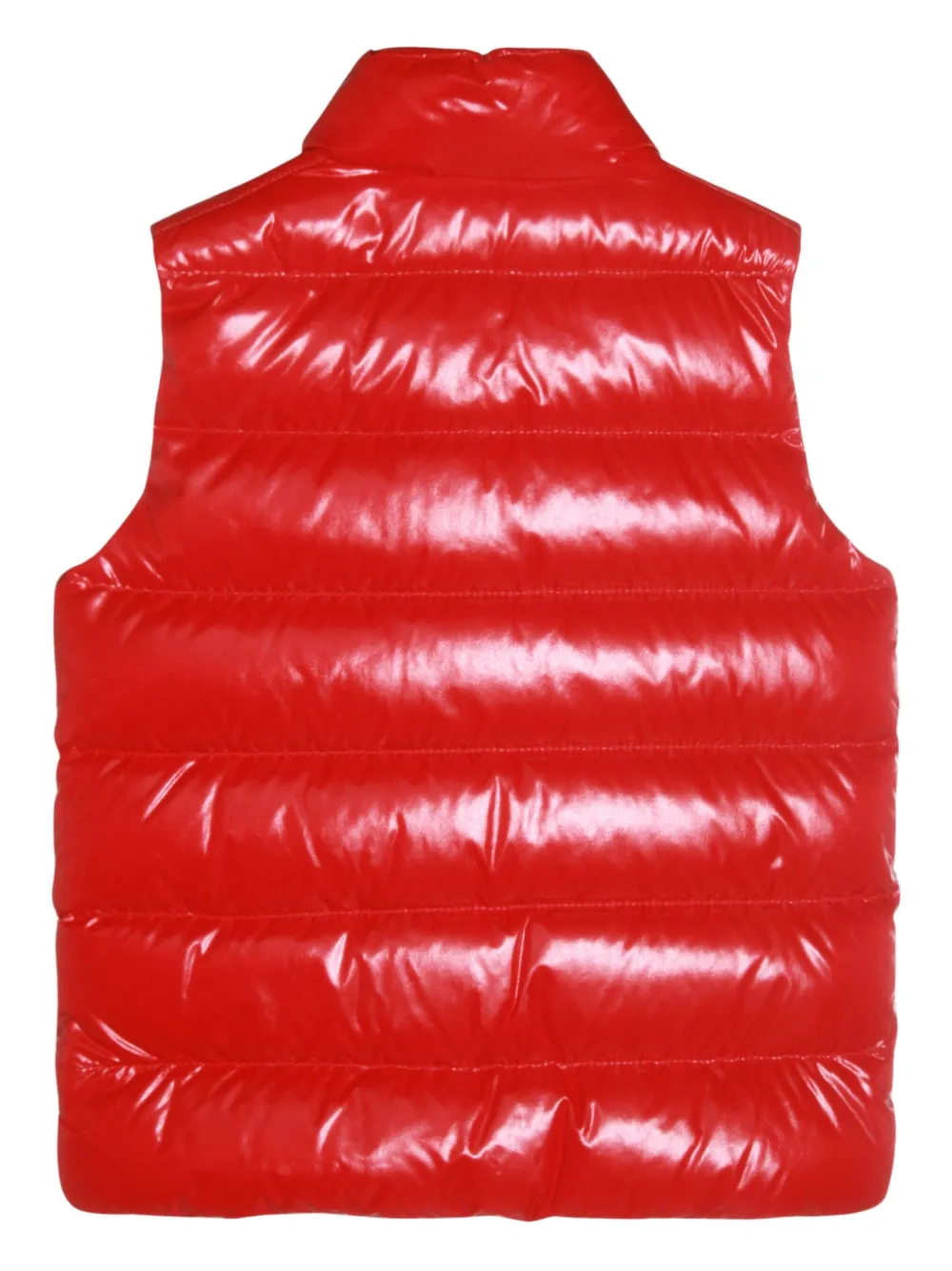 Moncler Enfant quilted shell gilet - Rood