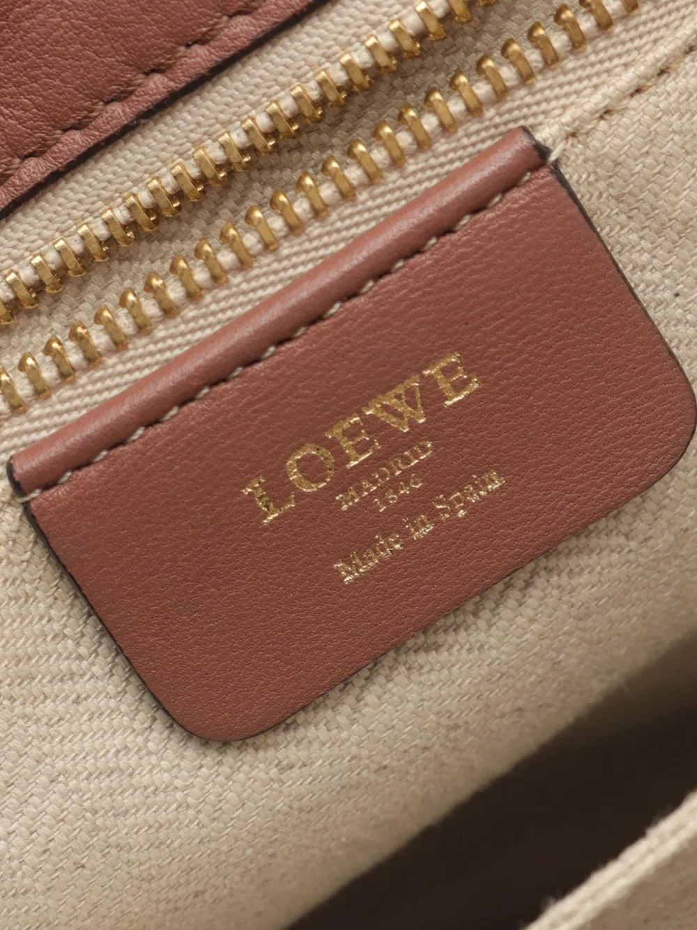 Pre-owned Loewe 2000-2025 Nappa Flamenco Tassel 30 Crossbody Bag In Brown