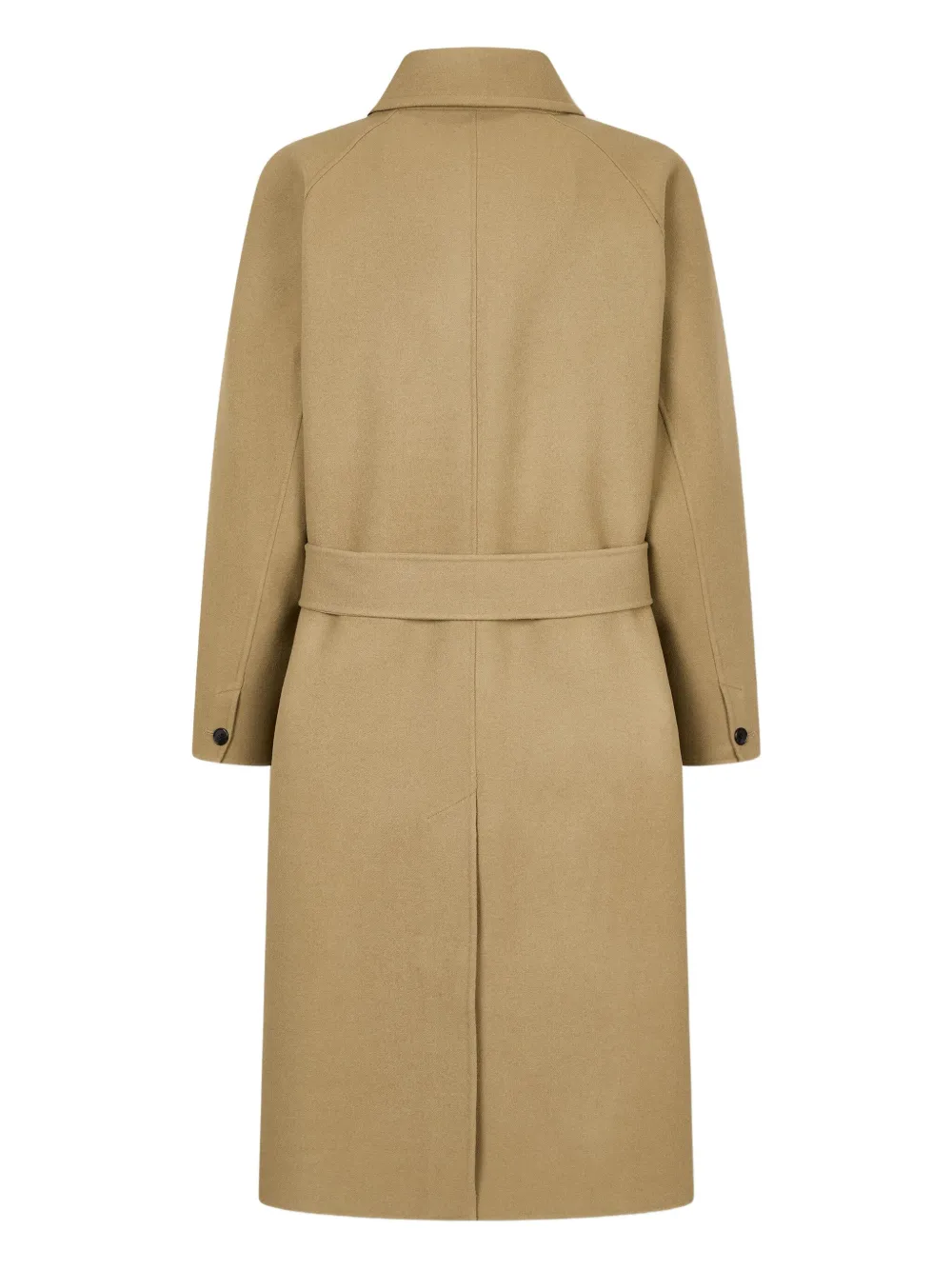 Studio Tomboy Wool Single-breasted Coat In Neutral