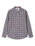 STUDIO TOMBOY checked shirt - Blue