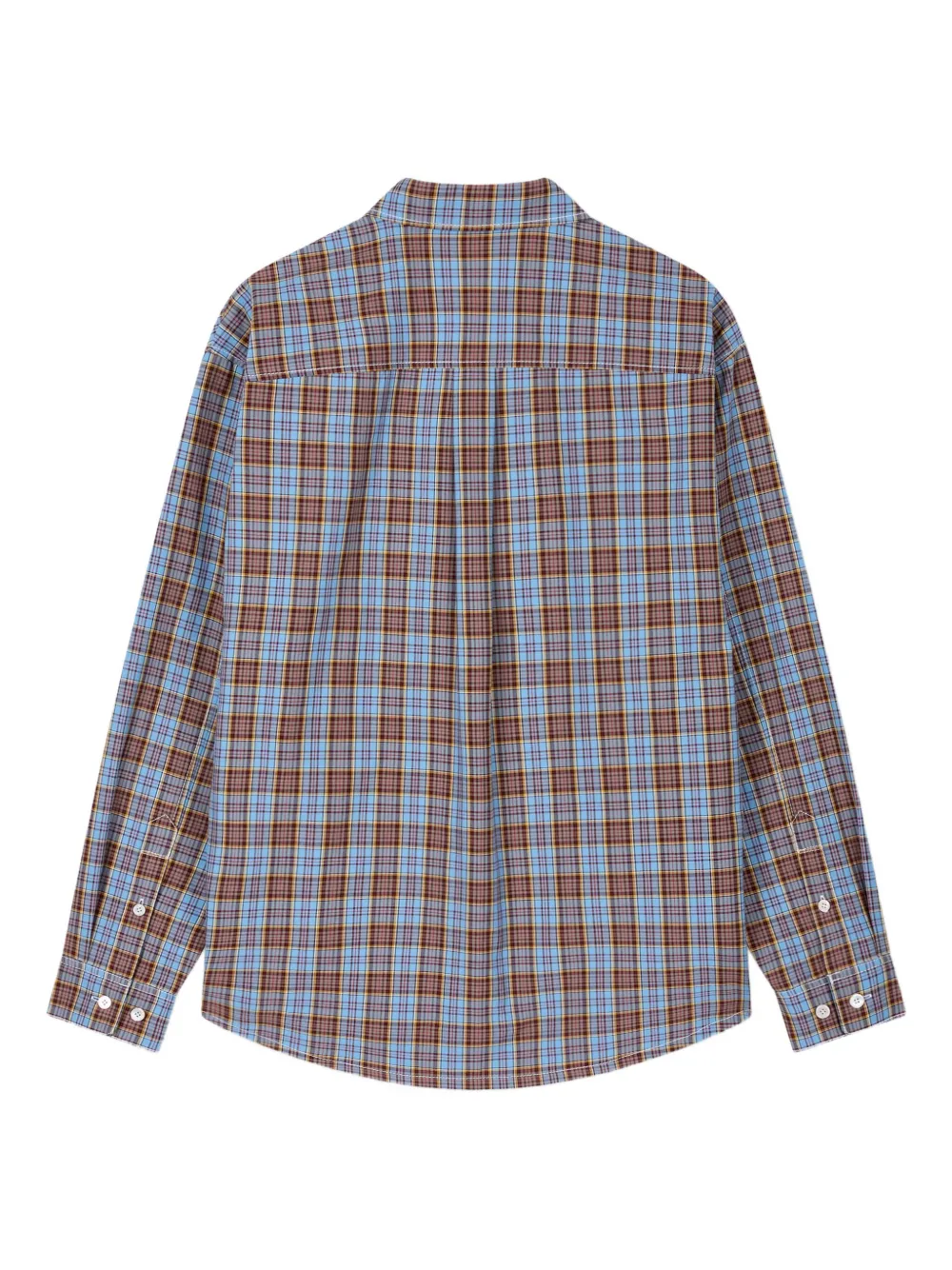 STUDIO TOMBOY checked shirt - Blauw