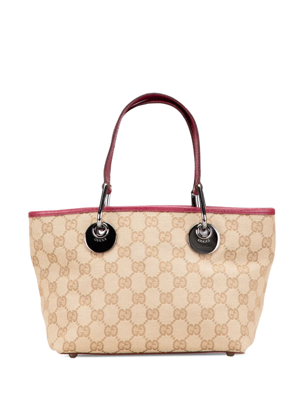 Gucci Pre-Owned 2000-2015 エクリプス GGキャンバス ハンドバッグ - ブラウン Gucci Pre-Owned 2000-2015 エクリプス GGキャンバス ハンドバッグ - ブラウン