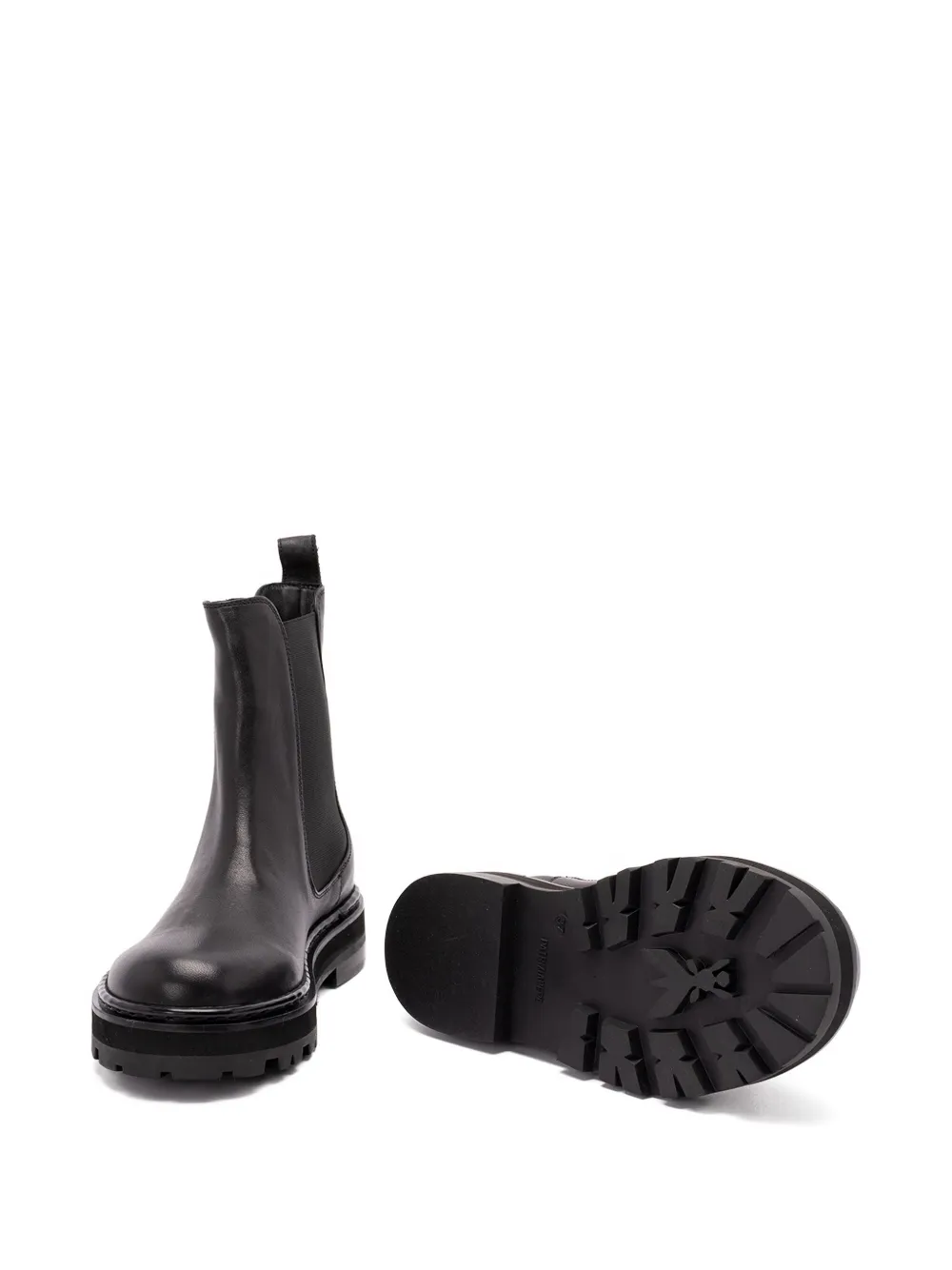 Patrizia Pepe platform Chelsea boots Black