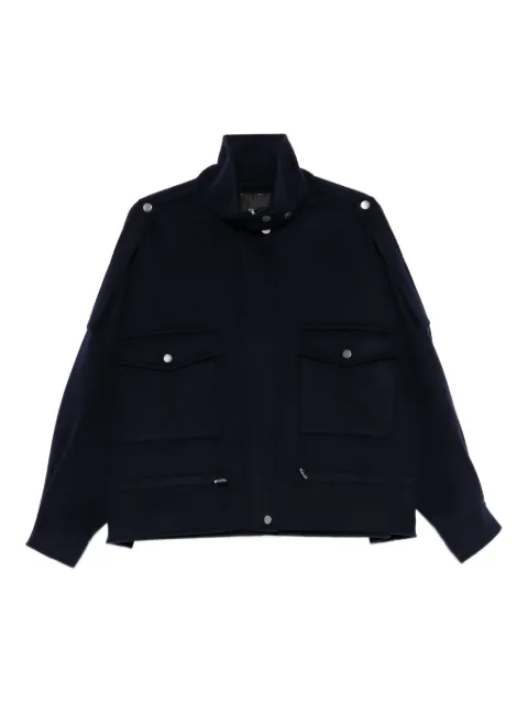 PINKO flap-pocket button-fastening jacket