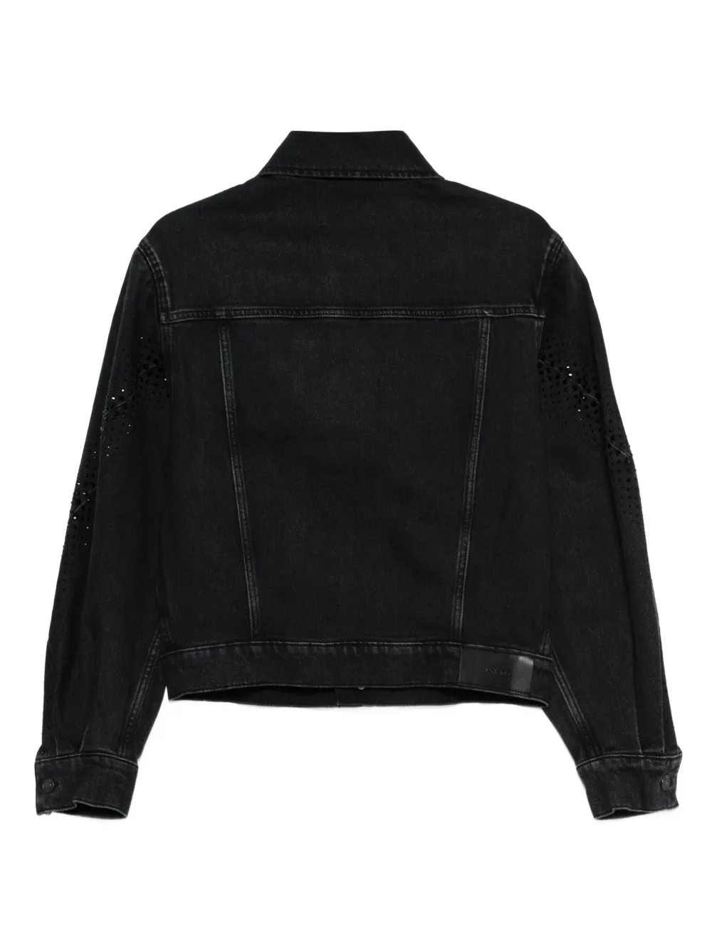 7 For All Mankind laser-cut denim jacket | Denim Jackets | Image 2
