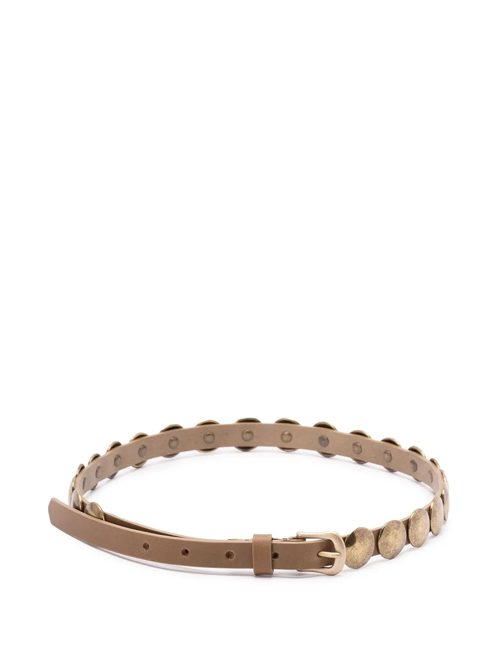 Golden Goose studs-embellishment leather belt | Brown | Image 1