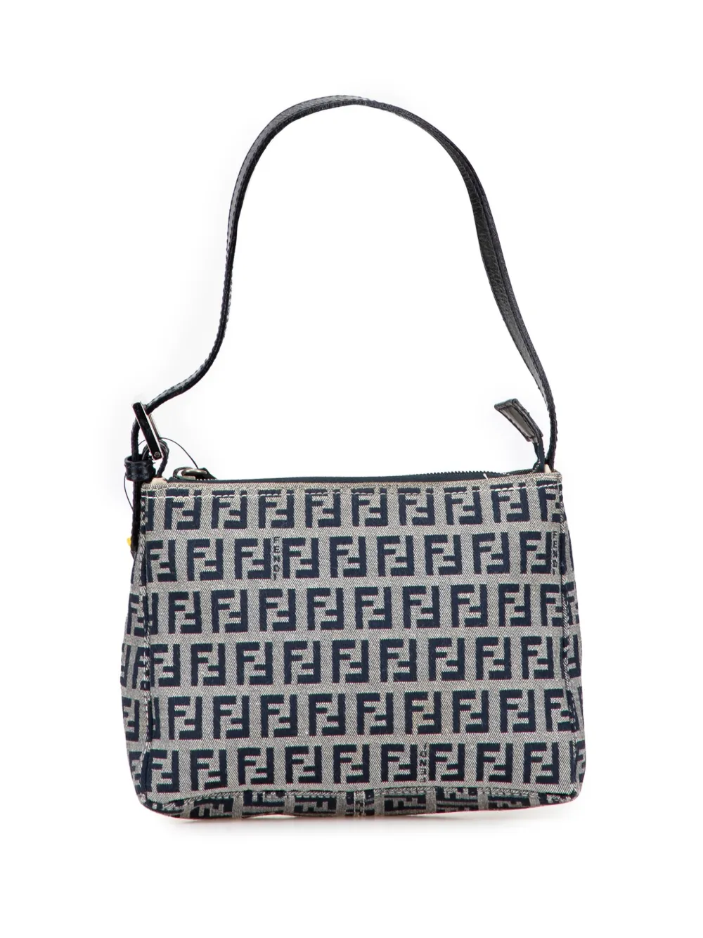 Fendi Pre-Owned 2000-2010 Zucchino Canvas Pochette shoulder bag | Grey | Image 1