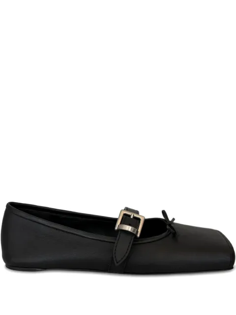 Balenciaga buckle-strap ballerina flats