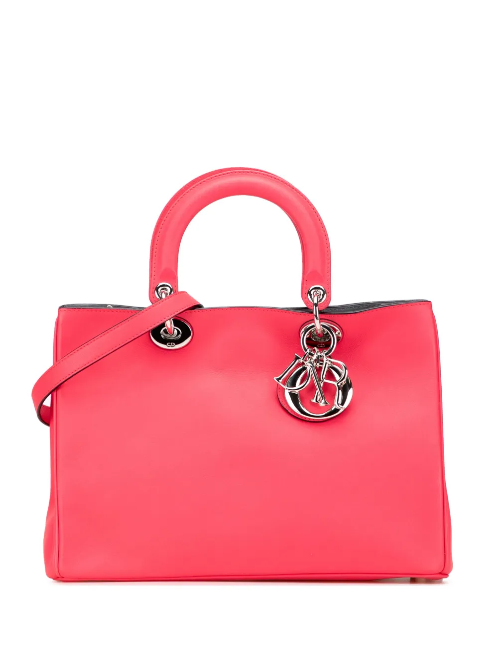 Christian Dior Pre-Owned 2014 Medium Leather Diorissimo satchel | Pink | Image 1