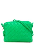 Bottega Veneta Pre-Owned 2012-2025 Mini Lambskin Intrecciato Loop Camera Bag crossbody bag - Green