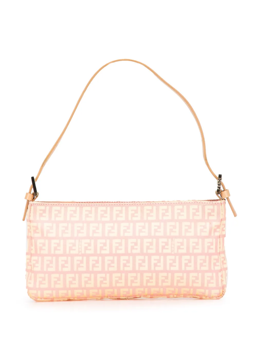 Fendi Pre-Owned 2000-2010 Zucchino Canvas Pochette shoulder bag | Pink | Image 1