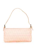 Fendi Pre-Owned 2000-2010 Zucchino Canvas Pochette shoulder bag - Pink