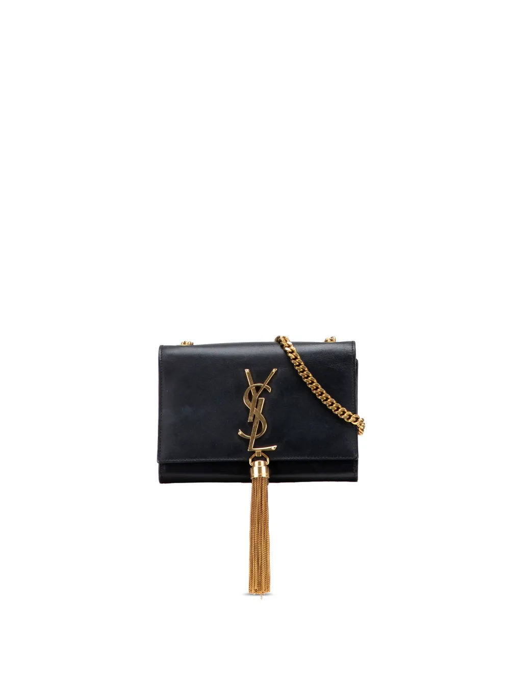 Saint Laurent Pre-Owned 2013 Small Leather Monogram Kate Tassel crossbody bag | Black | Image 1