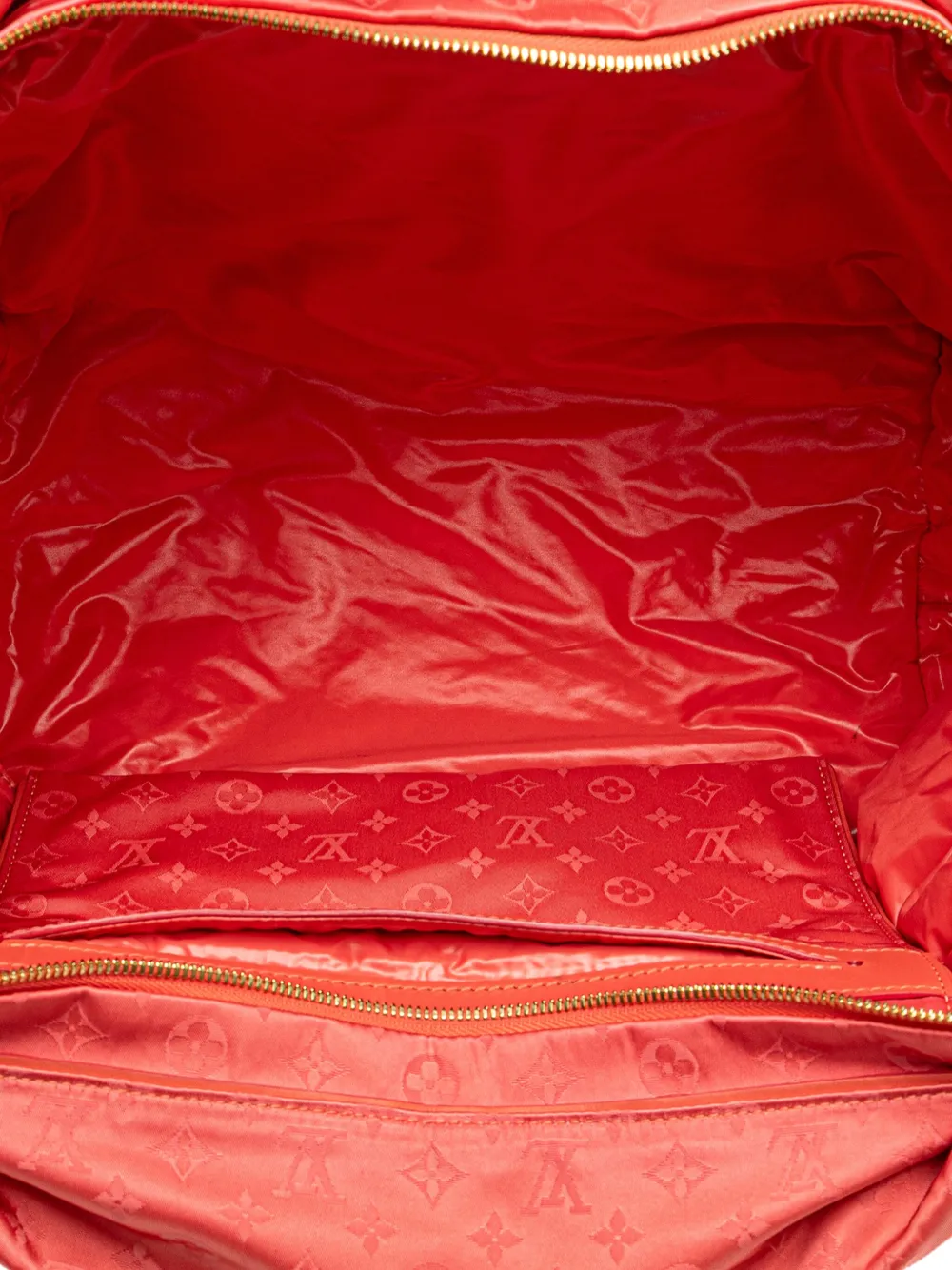 Pre-owned Louis Vuitton 2011 Monogram Nylon Nouvelle Vague Beach Bag Satchel In Pink