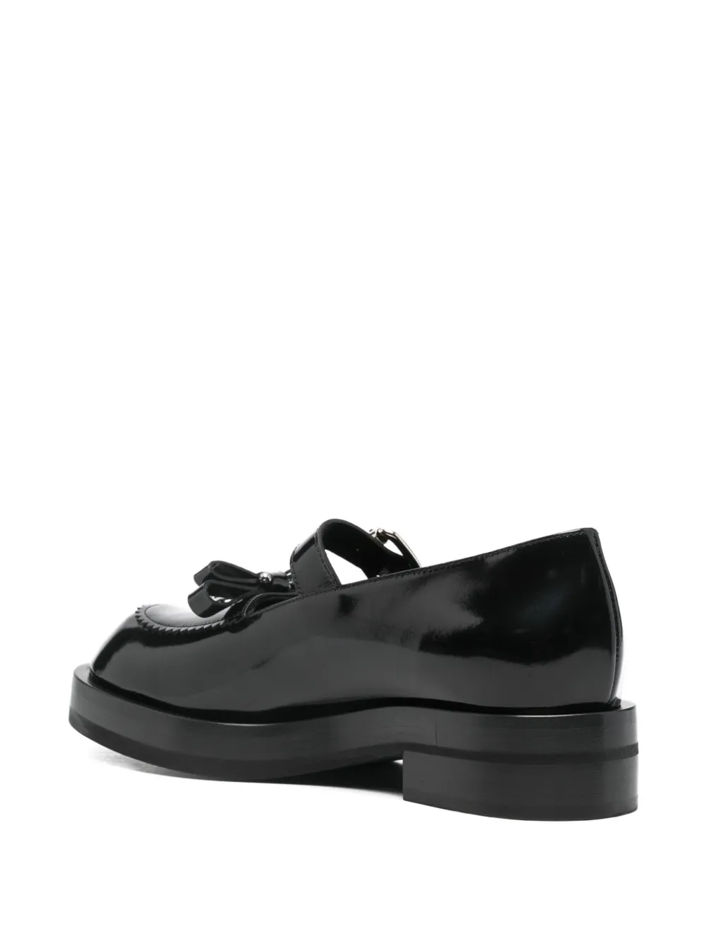 AGL Leren loafers Zwart