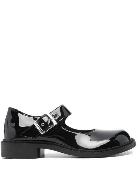 PHILEO buckle patent ballet flats