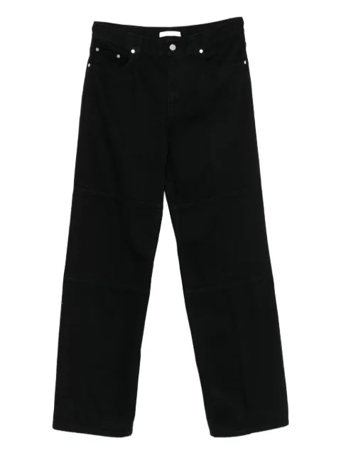 Helmut Lang panelled zip-detail jeans