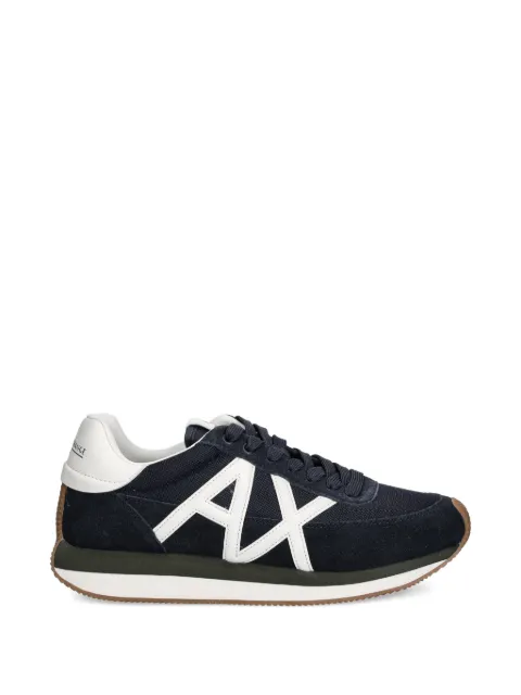 Armani Exchange lace-up logo-detail sneakers 