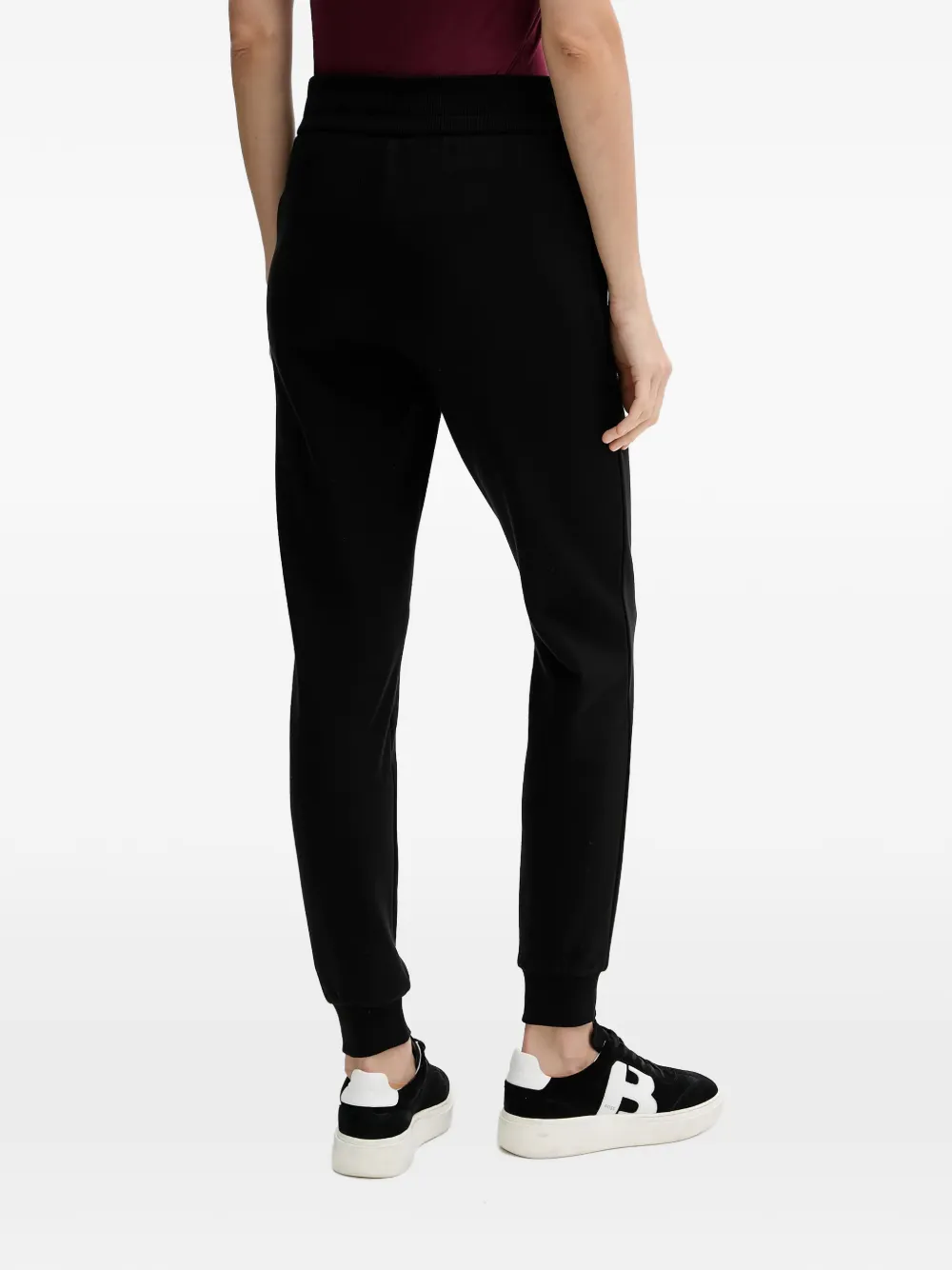 Armani Exchange Trainingsbroek met logo Zwart