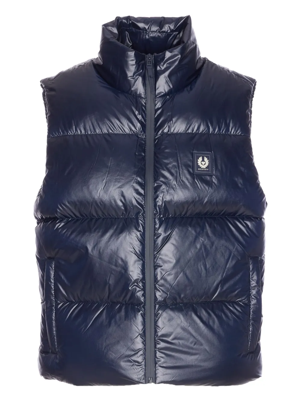 Belstaff loog-patch padded gilet | Blue | Image 1