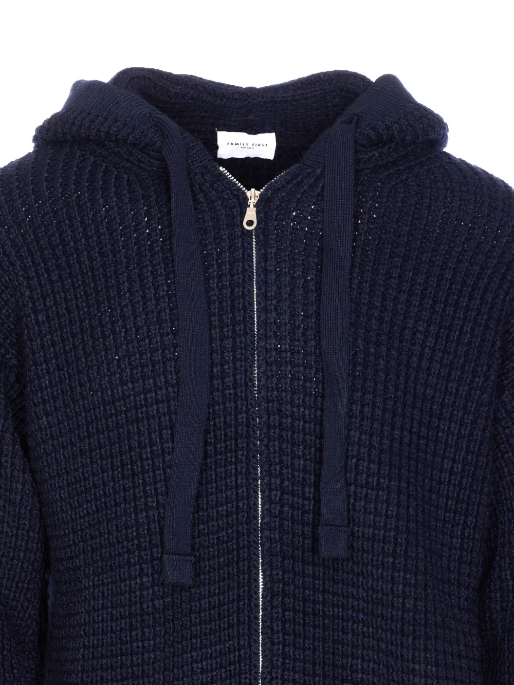 Family First Hoodie met rits Blauw