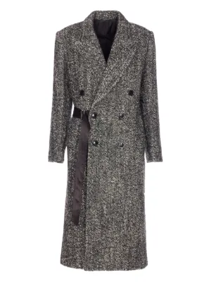 ISABEL MARANT チェック コート | ブルー | FARFETCH JP
