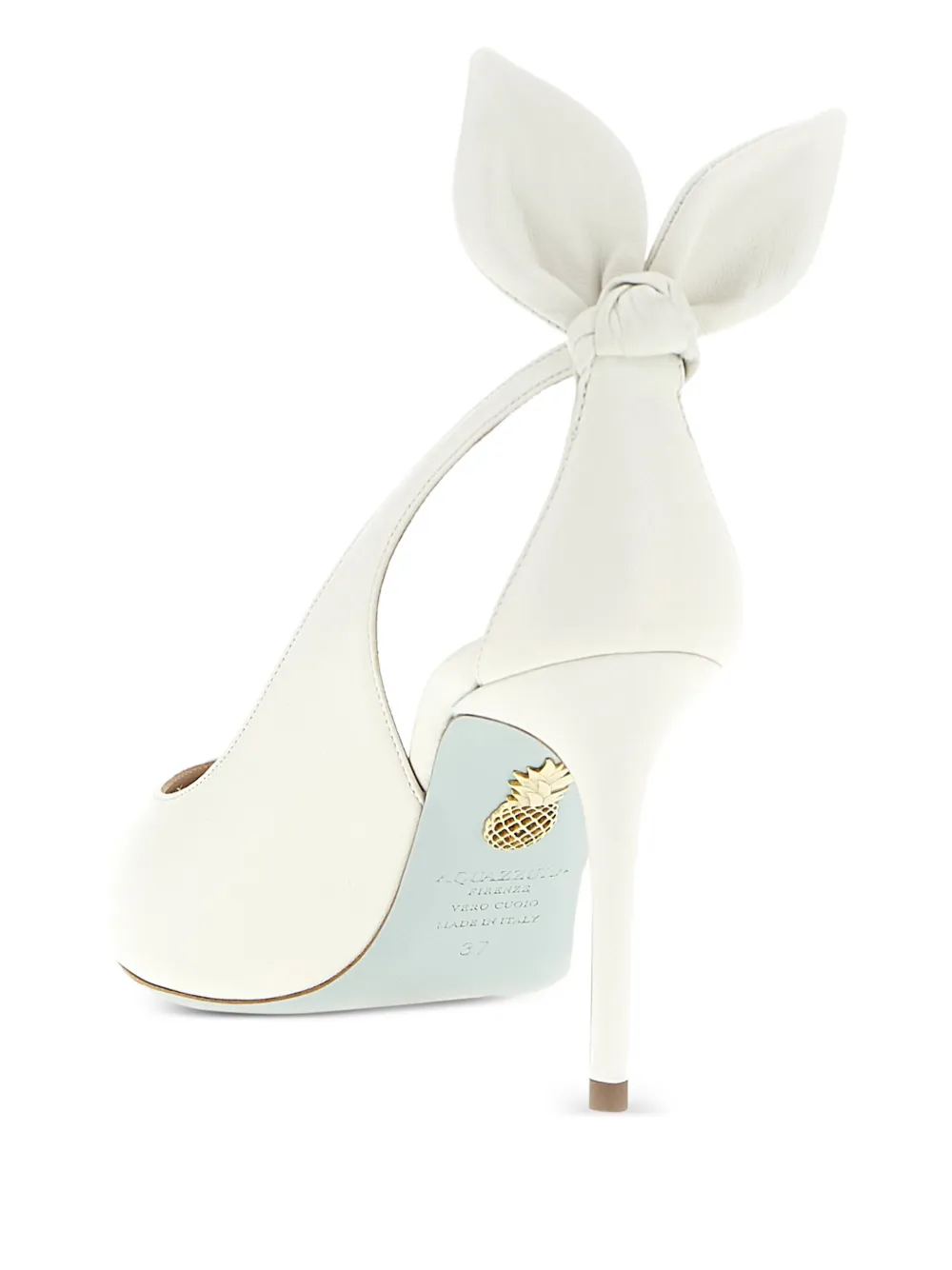 Aquazzura Bow Tie pumps White
