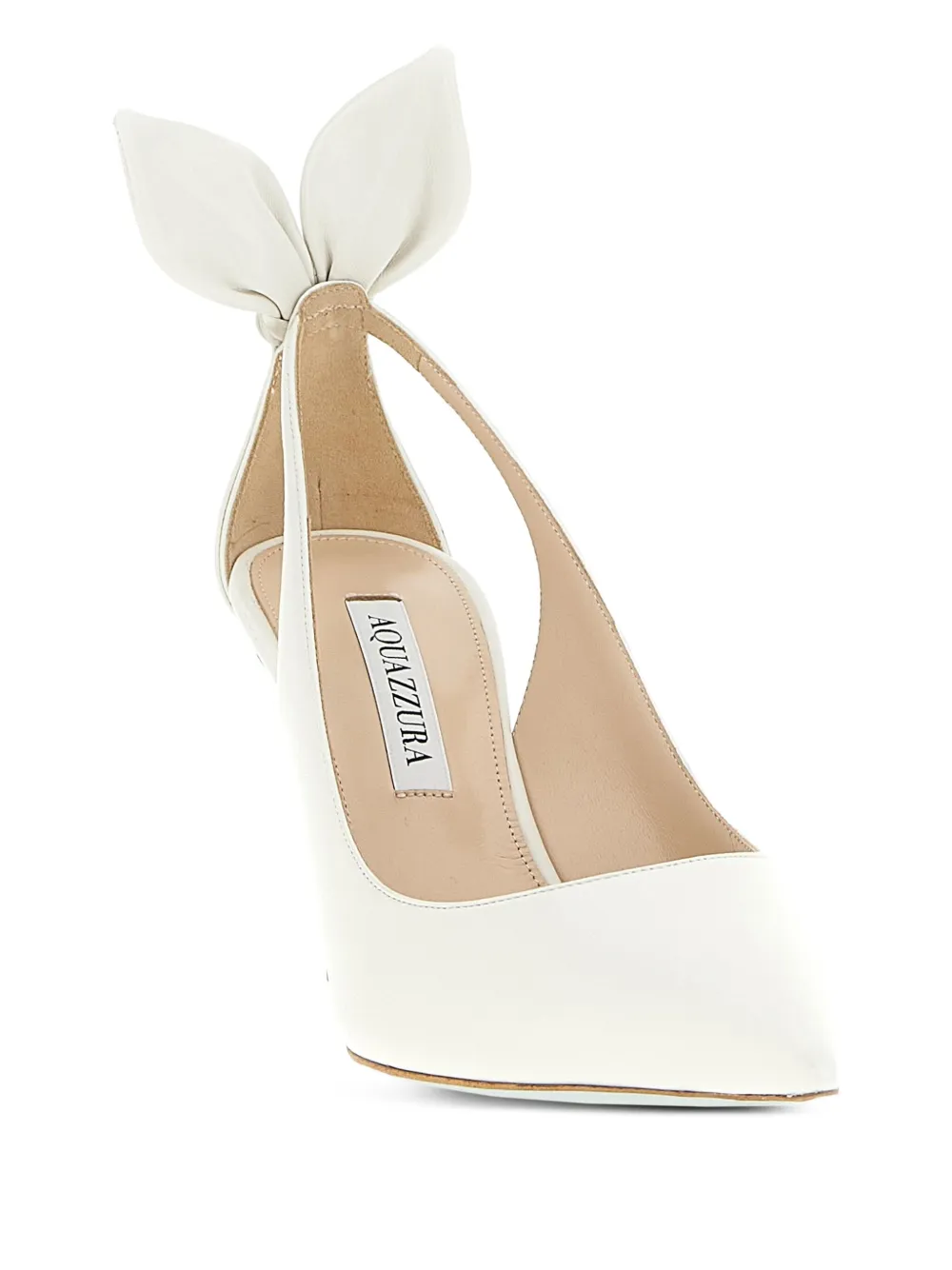 Aquazzura Bow Tie pumps White