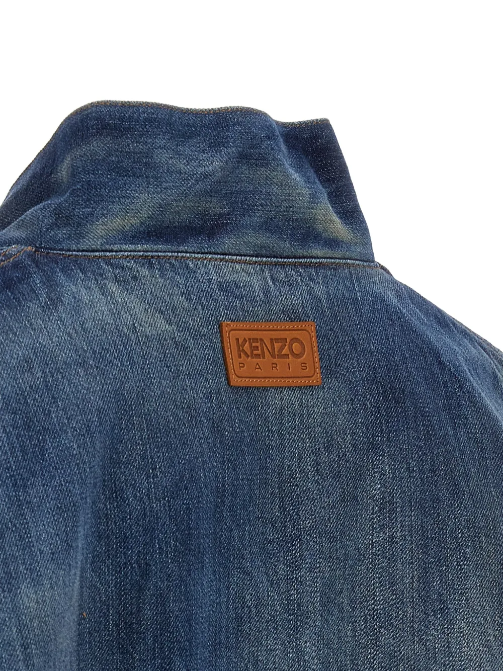 Kenzo Denim jack Blauw