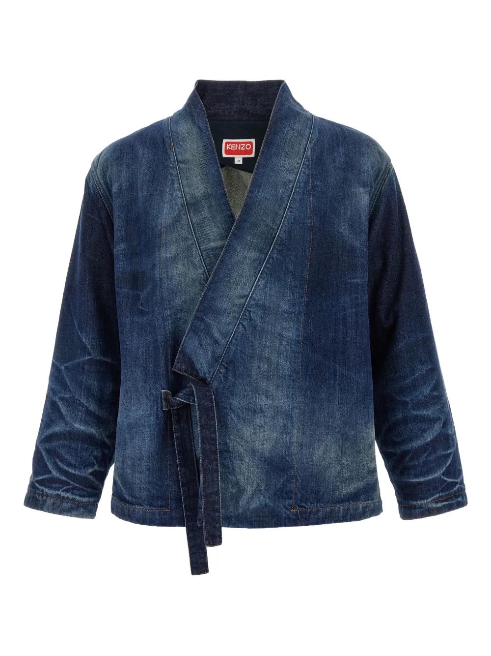 Kenzo tie-front denim jacket | Blue | Image 1
