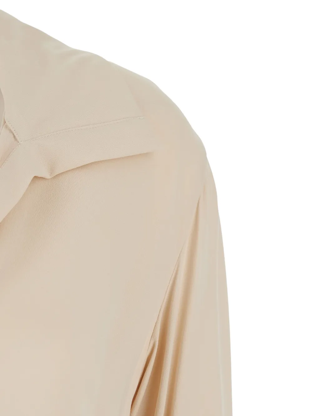 Rame White Shirt With Spread Collar With V Neck In Fabric Woman In Multi