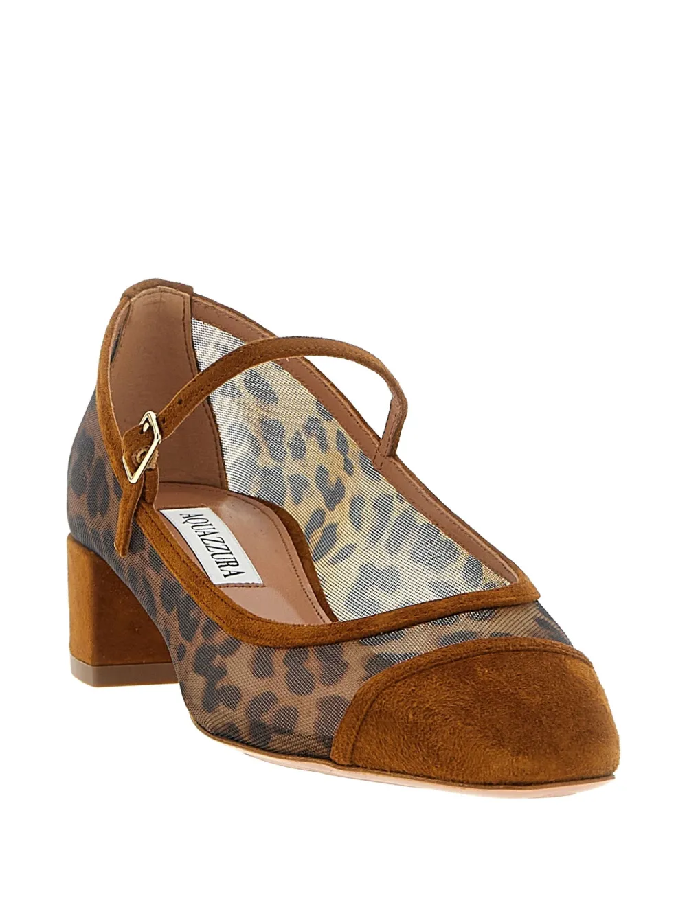 Aquazzura 35mm Mayor pumps Brown