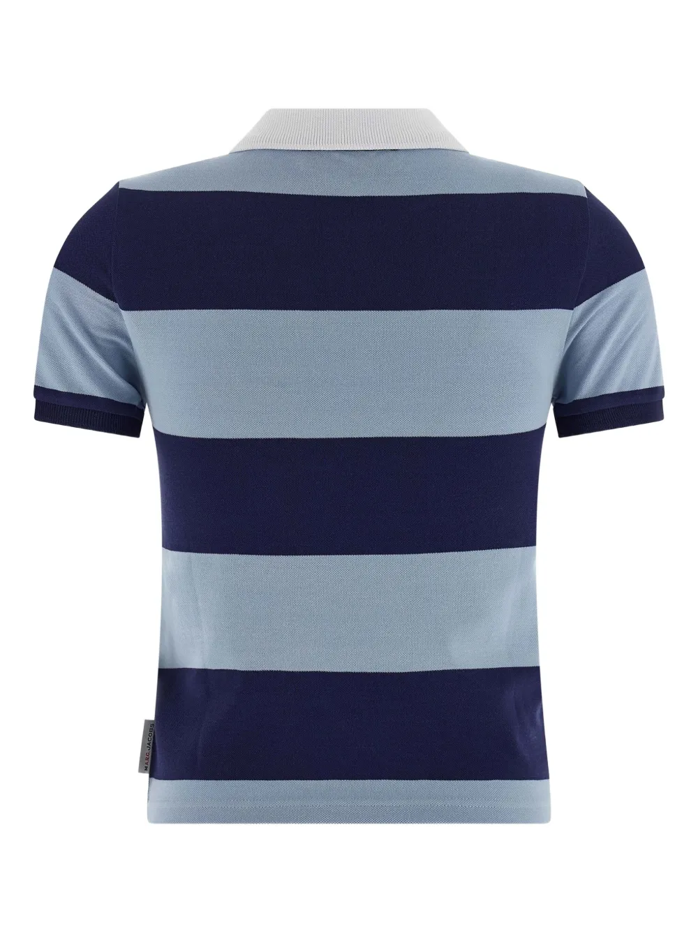 A.P.C. x Marc Jacobs striped polo shirt - Blauw