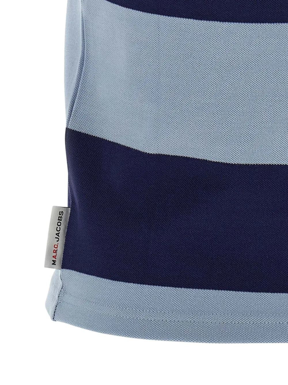 A.P.C. x Marc Jacobs gestreept poloshirt Blauw