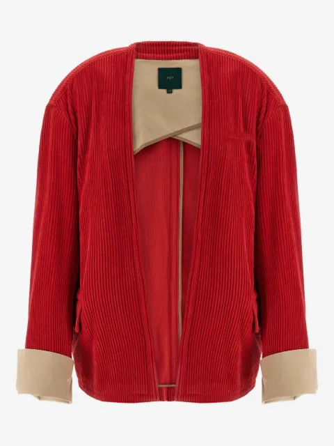 Jejia corduroy open-front jacket