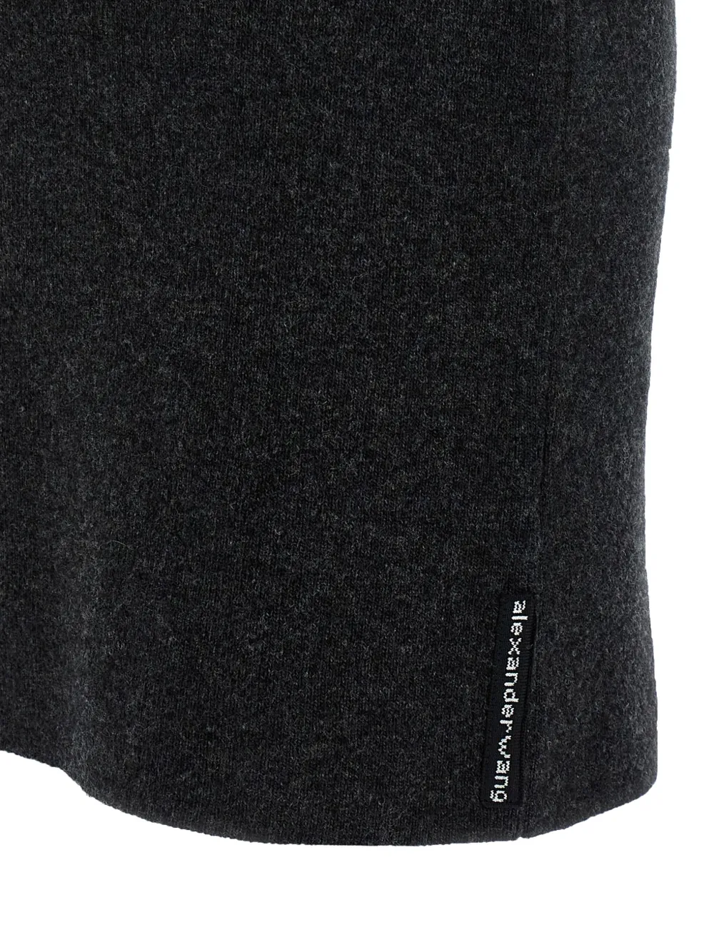 Alexander Wang Short-sleeve Mini Dress In Black