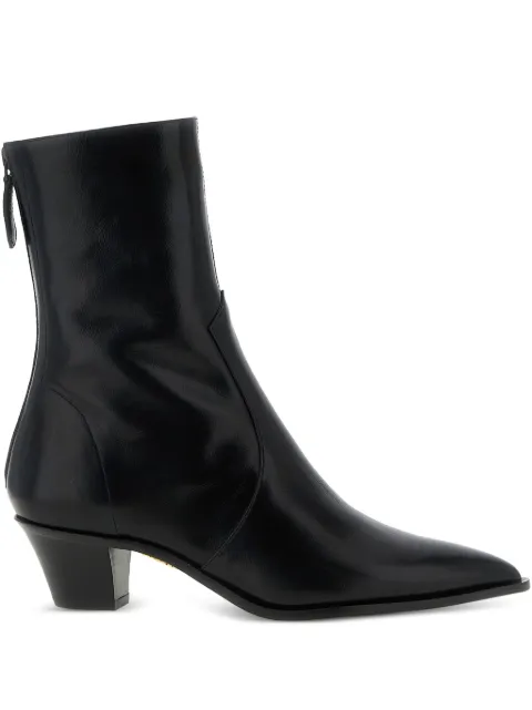 Aquazzura pointed-toe zip boots