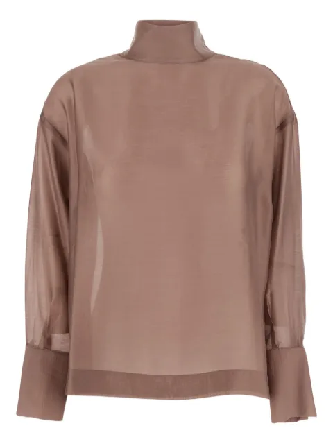 RAME high-neck shell blouse