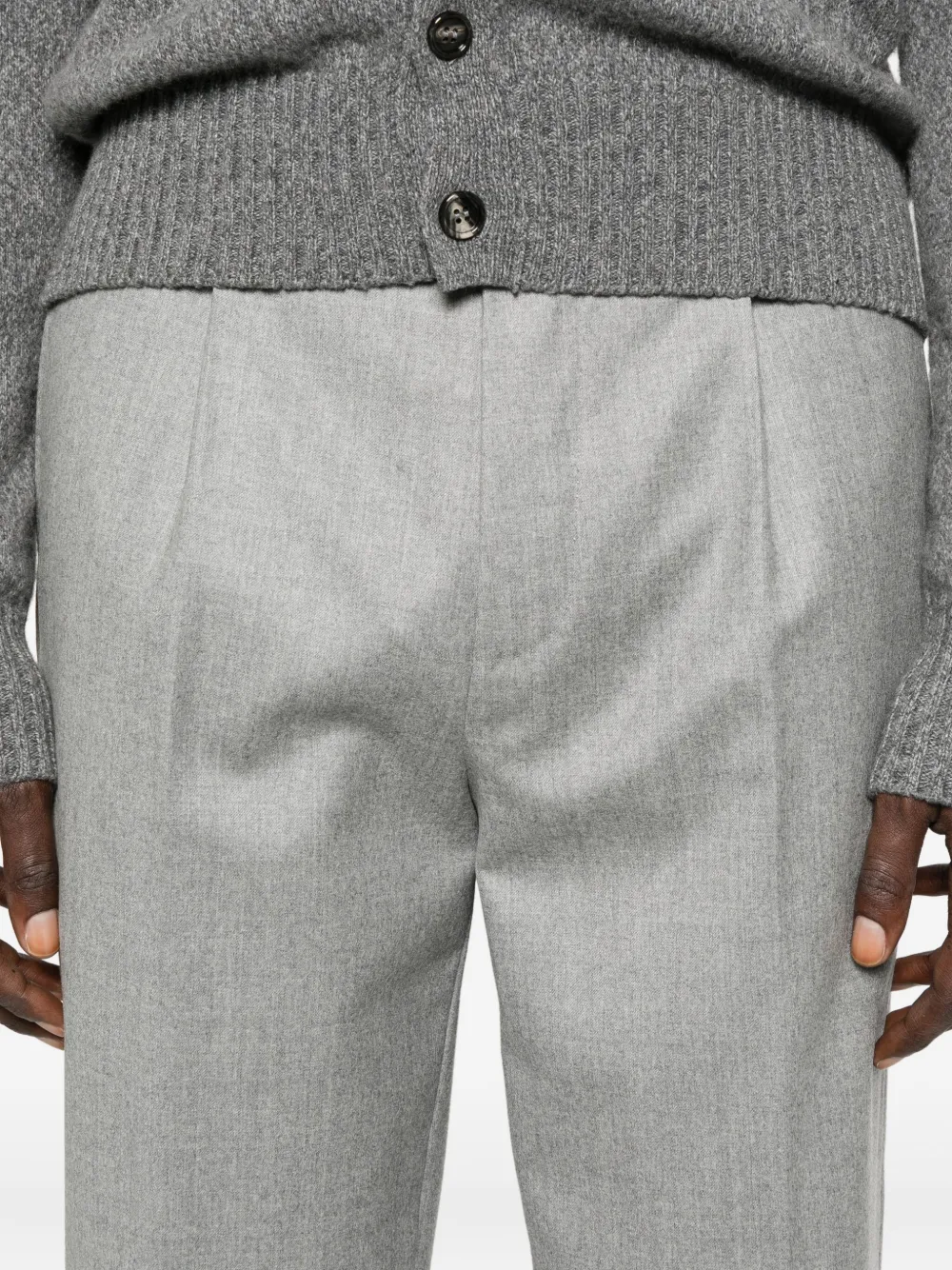 Zegna Straight broek Grijs