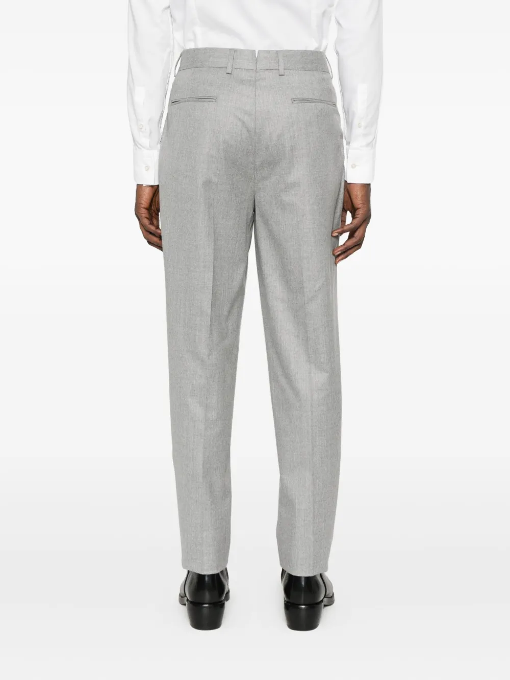 Zegna Straight broek Grijs