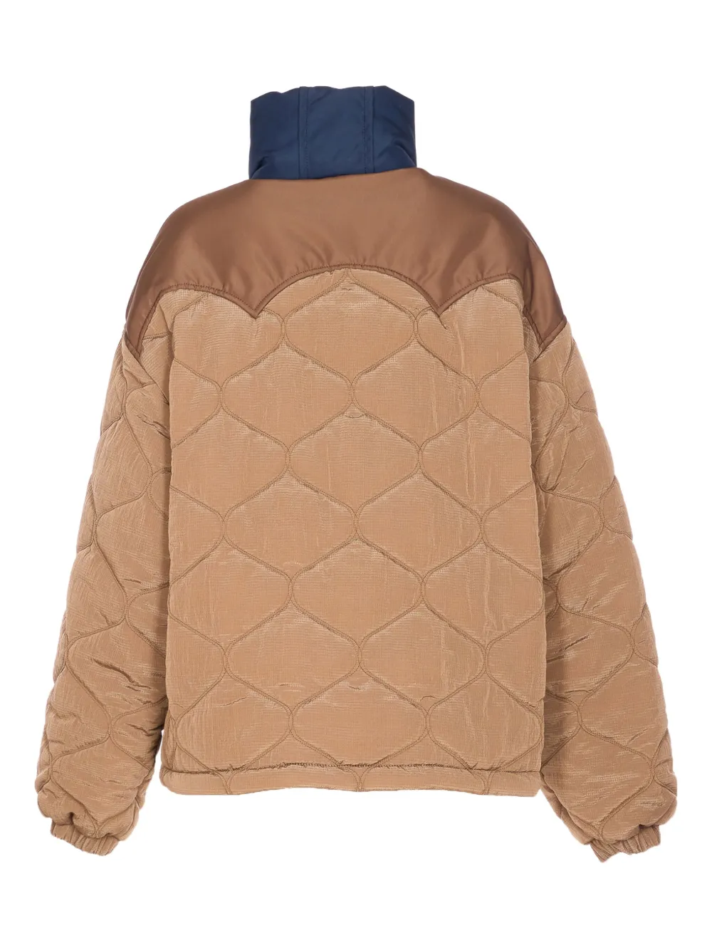  Marbell Quilted Padded Jacket - Brown 