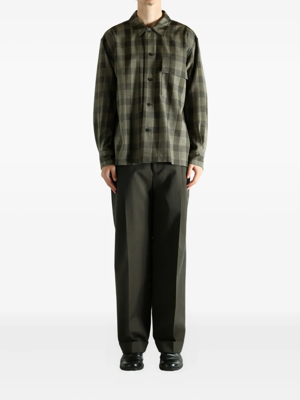 Margaret Howell checked overshirt | Shirt Jackets | Image 2