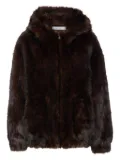 BULLY hooded zip-front jacket - Brown