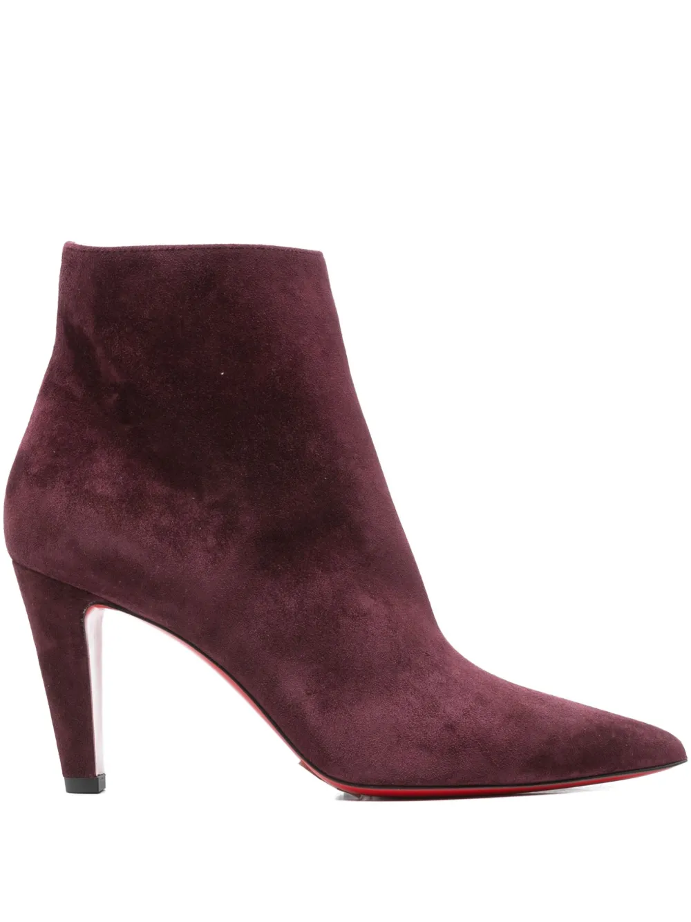 Christian Louboutin botines de gamuza con tacón de 85mm | rojo | Image 1