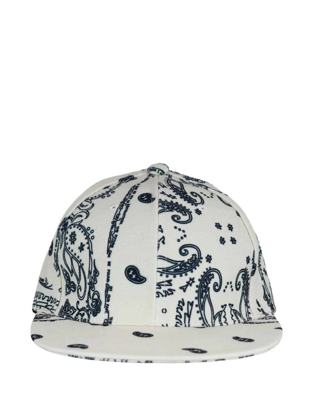 THE WORLD IS YOURS paisley-print baseball cap | Neutrals | Image 1
