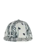 THE WORLD IS YOURS paisley print cap - Neutrals